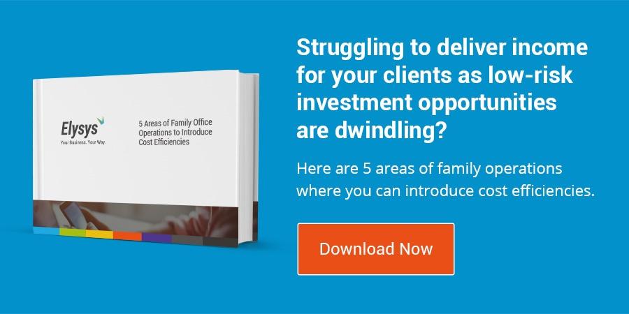 eBook: 5 Areas of Family Office Operations to Introduce Cost Efficiencies